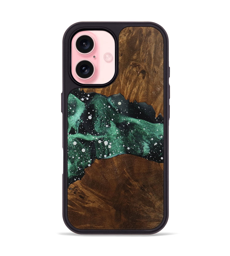 iPhone 16 Wood Phone Case - Kennedi (Cosmos, 753807)