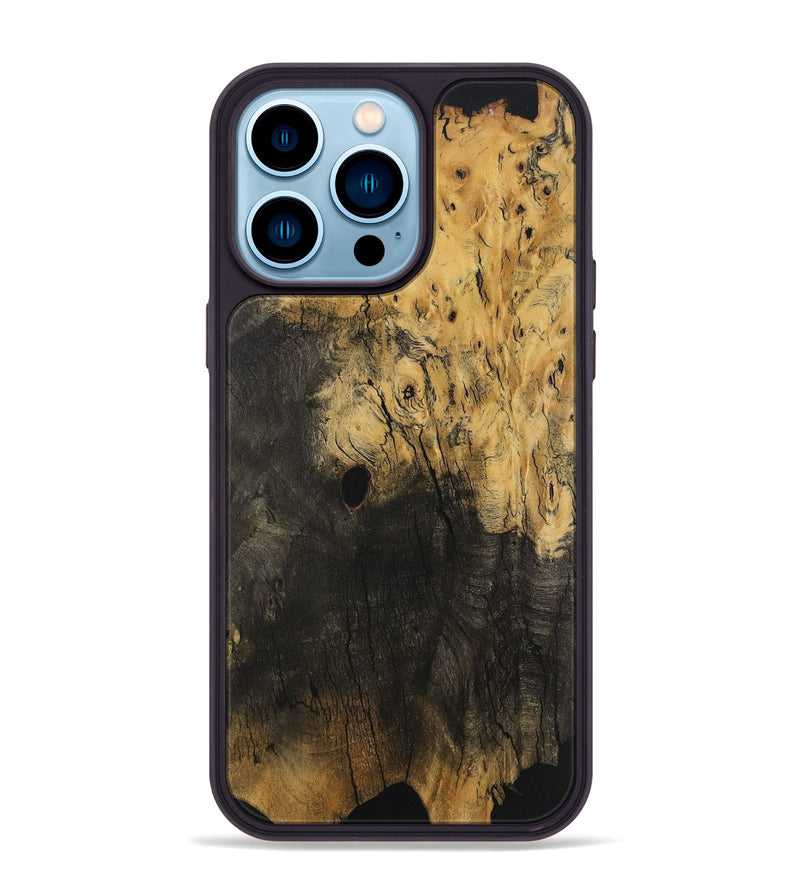 iPhone 14 Pro Max Wood Phone Case - Rubye (Wood Burl, 753812)