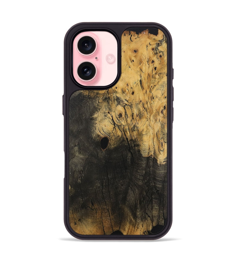 iPhone 16 Wood Phone Case - Rubye (Wood Burl, 753812)