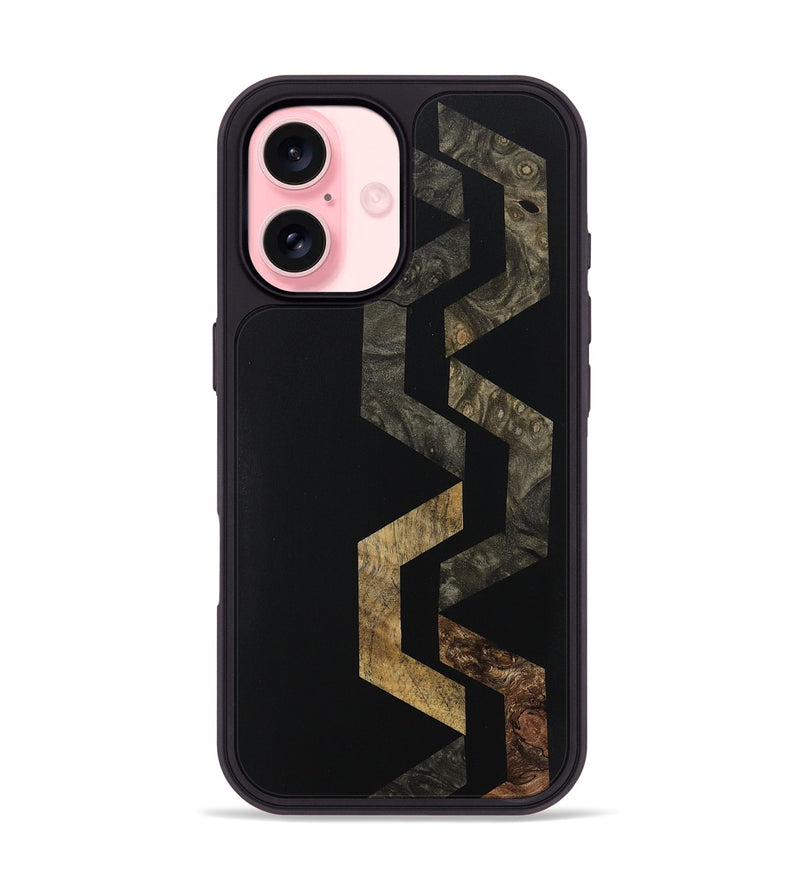 iPhone 16 Wood Phone Case - Alissa (Pattern, 753821)