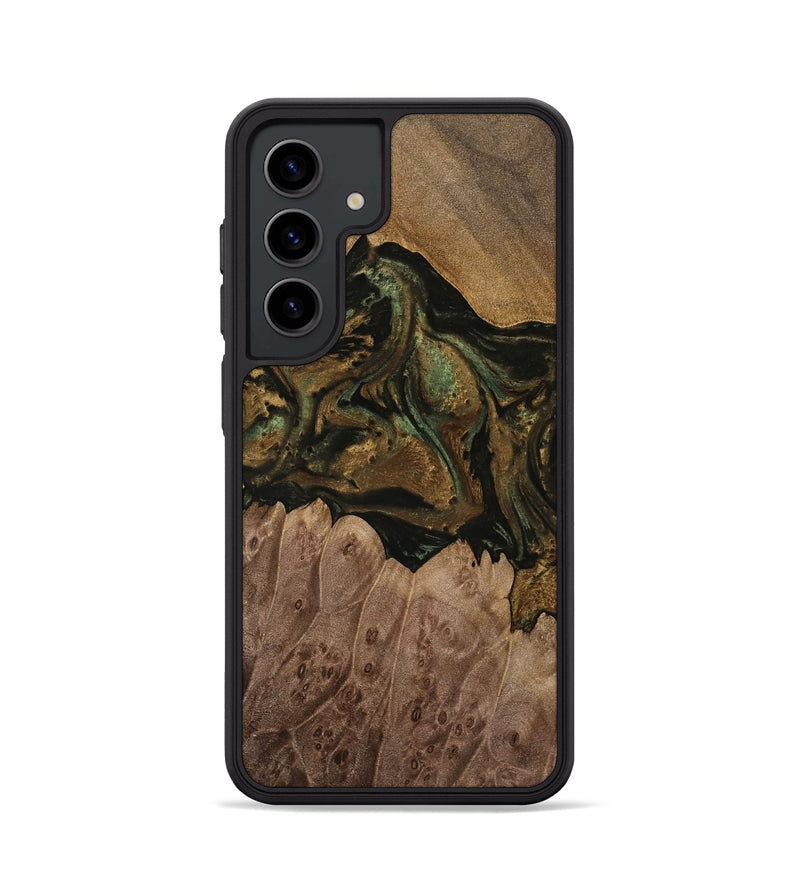 Galaxy S24 Wood Phone Case - Alisha (Green, 753991)