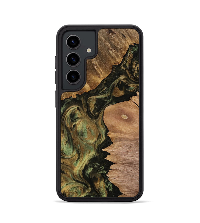 Galaxy S24 Wood Phone Case - Elvira (Green, 753994)