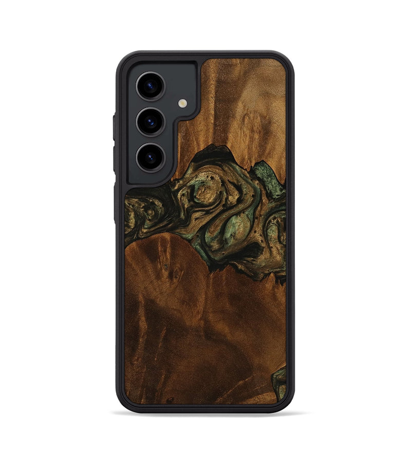 Galaxy S24 Wood Phone Case - Joanne (Green, 754011)