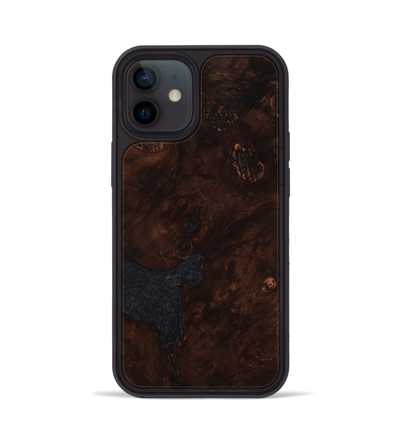 iPhone 12 Wood Phone Case - Anjali (Wood Burl, 754502)