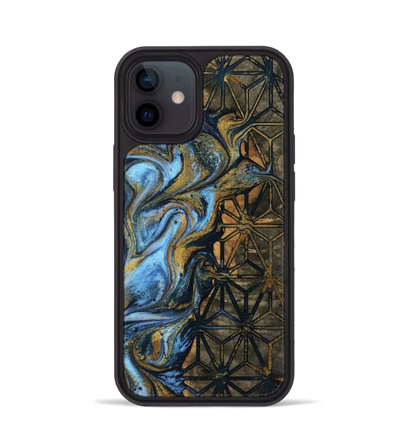 iPhone 12 Wood Phone Case - Trista (Pattern, 754518)