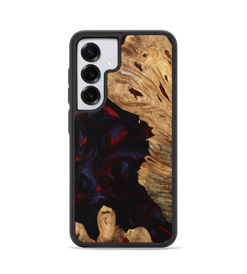 Galaxy S25 Wood Phone Case - Litzy (Red, 754692)