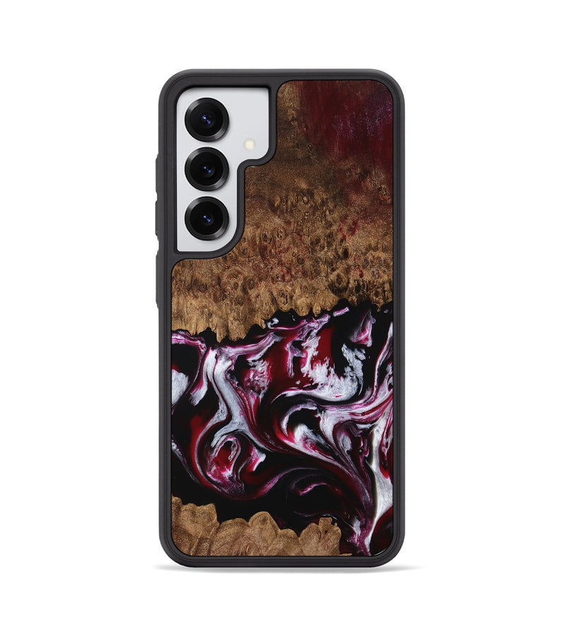 Galaxy S25 Wood Phone Case - Seth (Red, 755696)