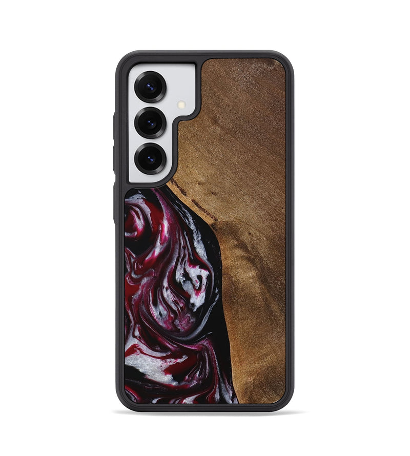 Galaxy S25 Wood Phone Case - Cayla (Red, 755704)