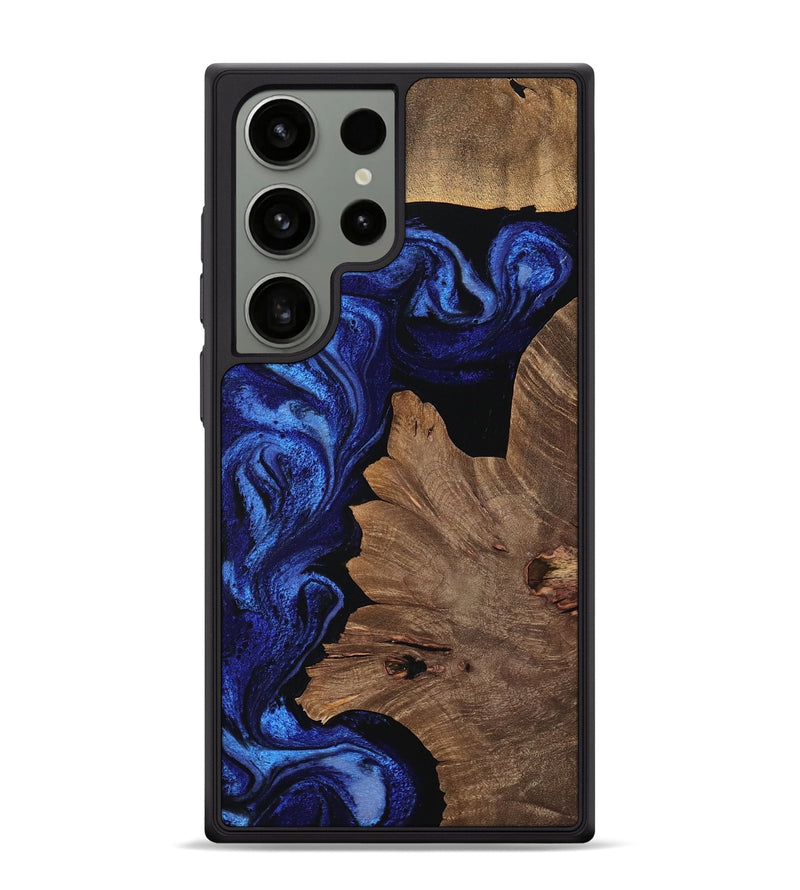 Galaxy S24 Ultra Wood Phone Case - Fay (Blue, 756697)