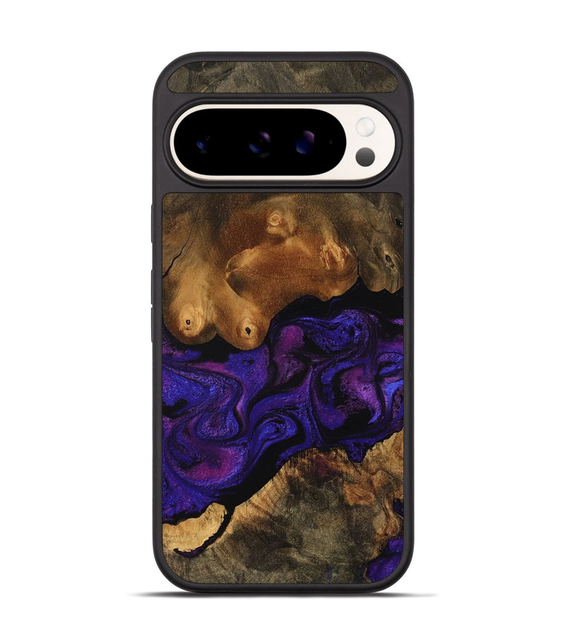 Pixel 9 Wood Phone Case - Pat (Purple, 756700)