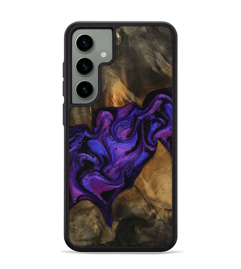 Galaxy S24 Plus Wood Phone Case - Meir (Purple, 756706)