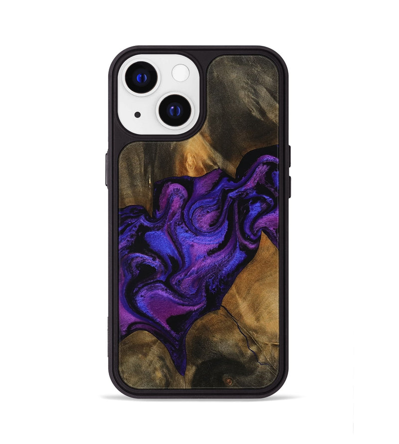 iPhone 13 Wood Phone Case - Meir (Purple, 756706)