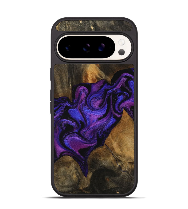 Pixel 9 Wood Phone Case - Meir (Purple, 756706)