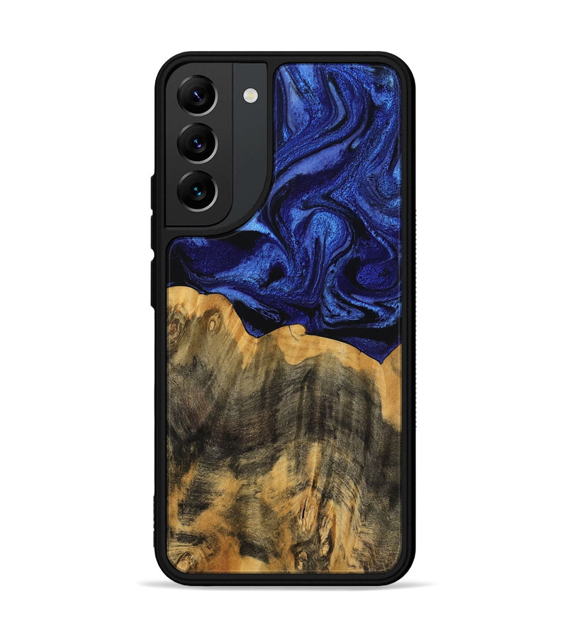 Galaxy S22 Plus Wood Phone Case - Cindi (Blue, 756708)