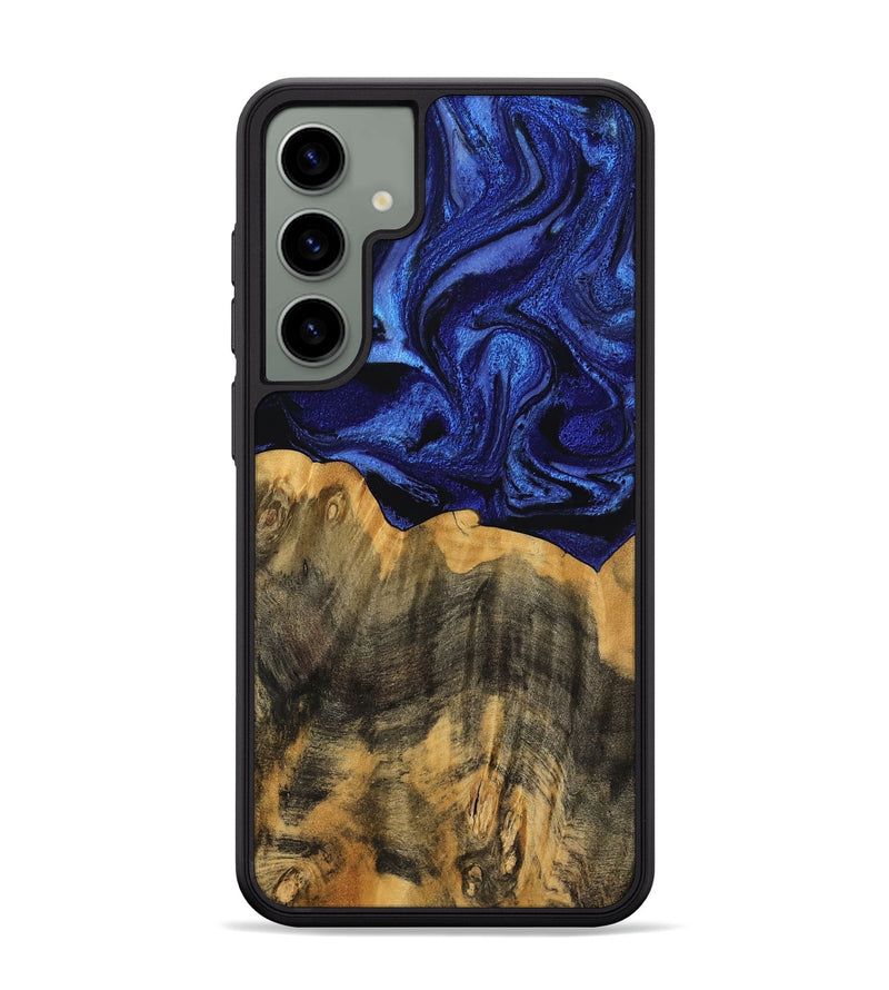 Galaxy S24 Plus Wood Phone Case - Cindi (Blue, 756708)