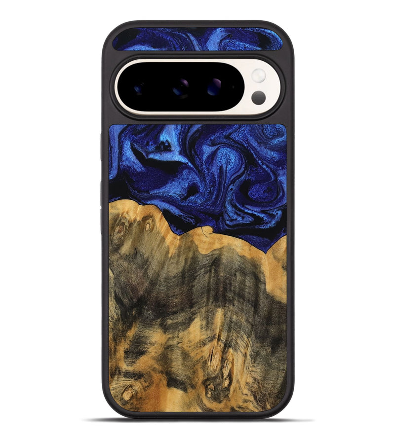 Pixel 9 Pro XL Wood Phone Case - Cindi (Blue, 756708)