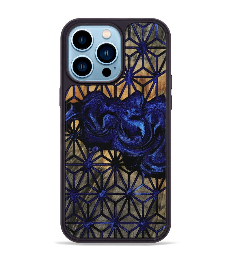 iPhone 14 Pro Max Wood Phone Case - Conner (Pattern, 756709)