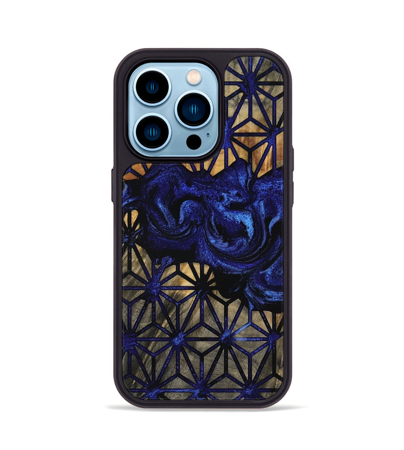 iPhone 14 Pro Wood Phone Case - Conner (Pattern, 756709)