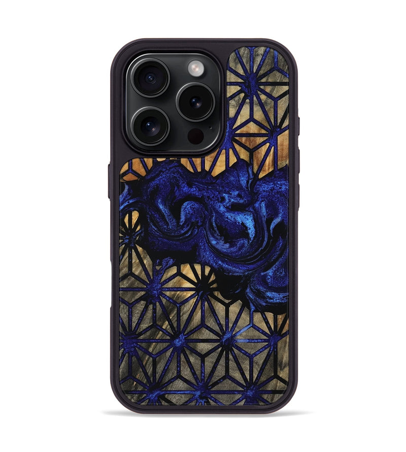 iPhone 16 Pro Wood Phone Case - Conner (Pattern, 756709)