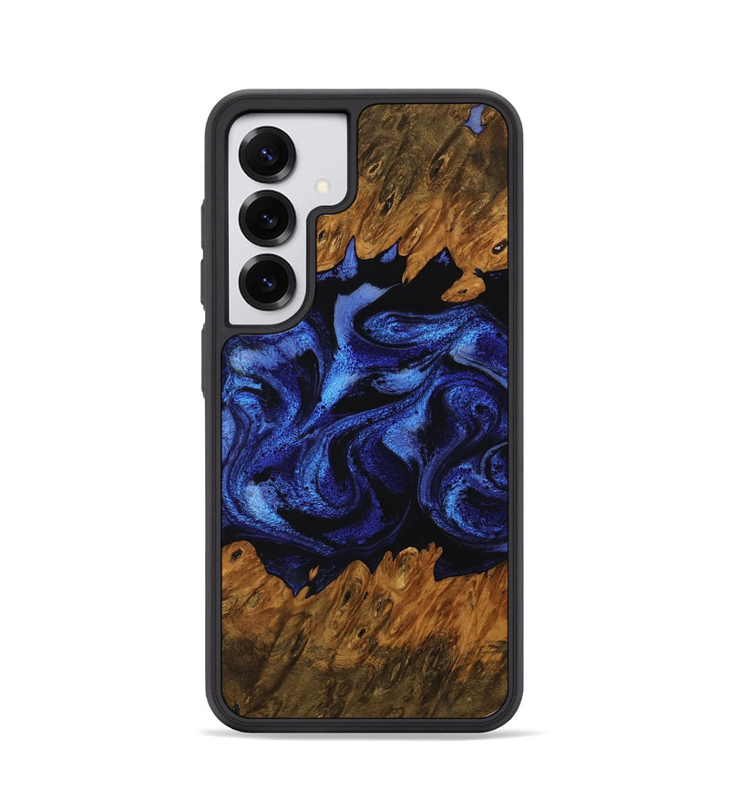 Galaxy S25 Wood Phone Case - Sommer (Blue, 756710)