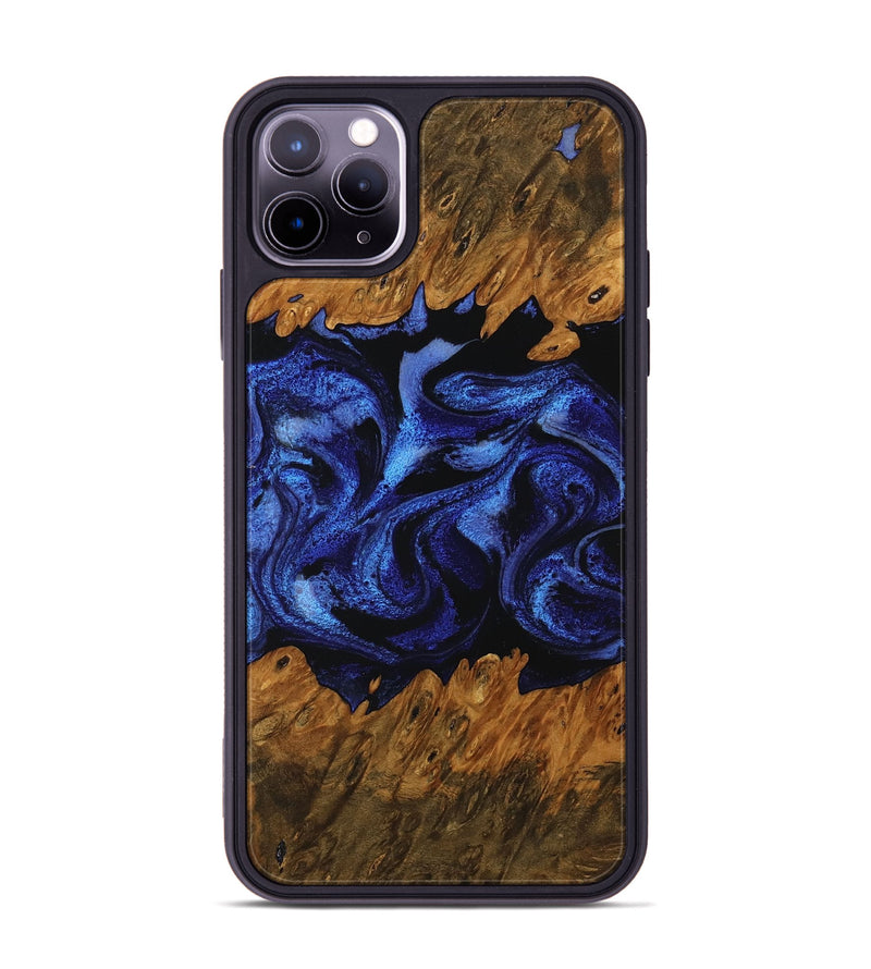 iPhone 11 Pro Max Wood Phone Case - Sommer (Blue, 756710)