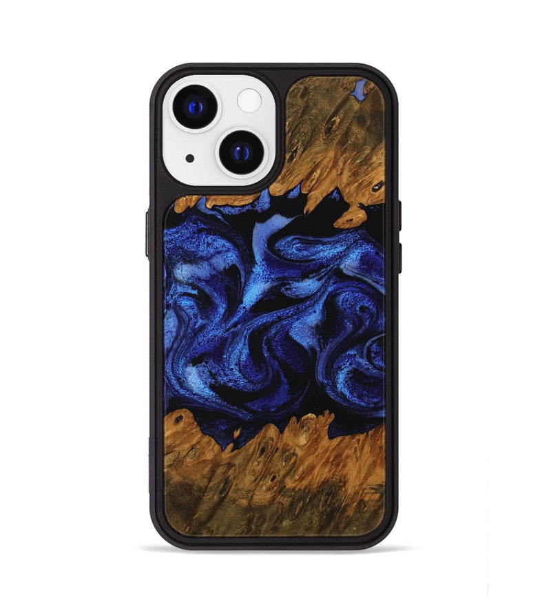 iPhone 13 Wood Phone Case - Sommer (Blue, 756710)