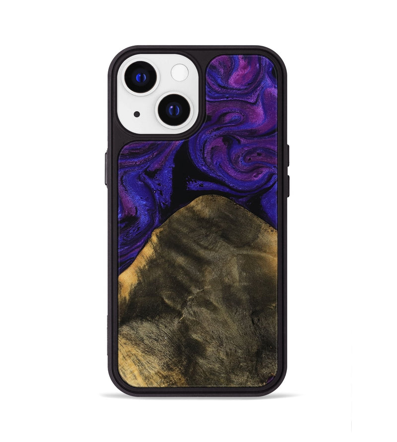 iPhone 13 Wood Phone Case - Estevan (Purple, 756716)