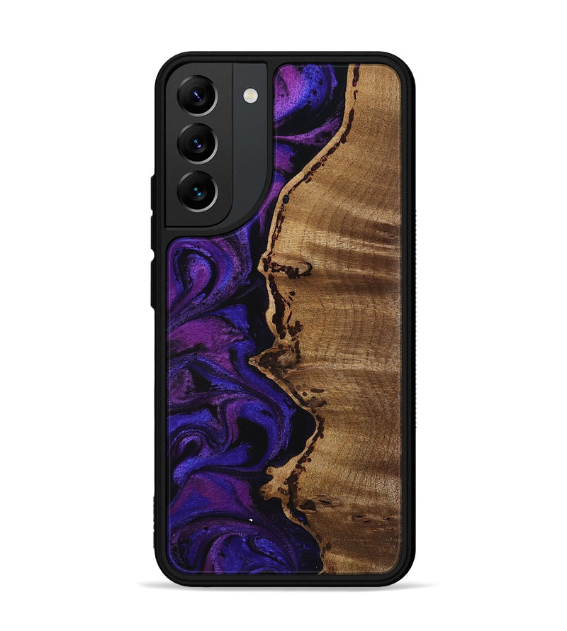 Galaxy S22 Plus Wood Phone Case - Leo (Purple, 756717)