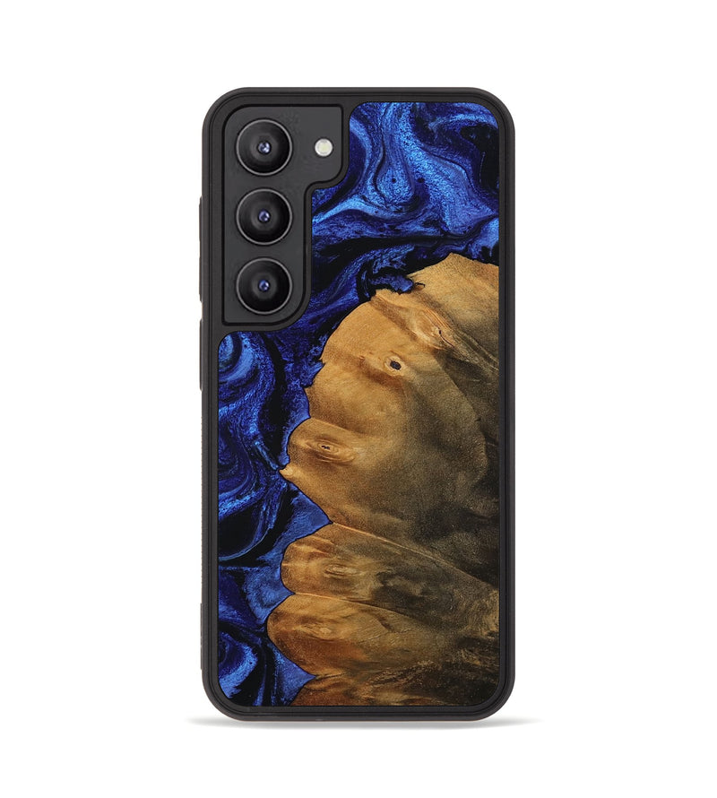 Galaxy S23 Wood Phone Case - Kashton (Blue, 756722)