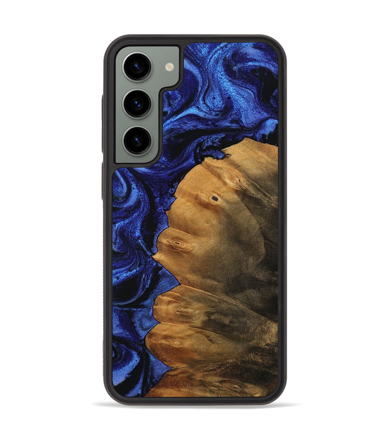 Galaxy S23 Plus Wood Phone Case - Kashton (Blue, 756722)