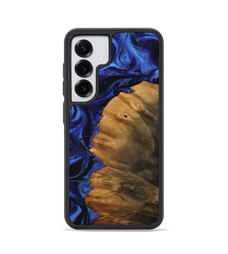 Galaxy S25 Wood Phone Case - Kashton (Blue, 756722)