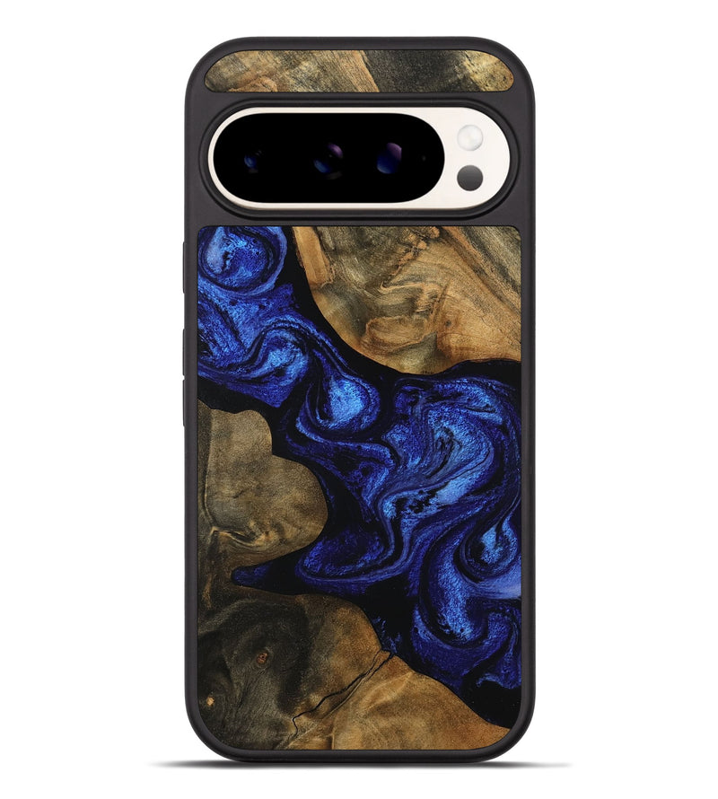 Pixel 9 Pro XL Wood Phone Case - Shawnte (Blue, 756724)