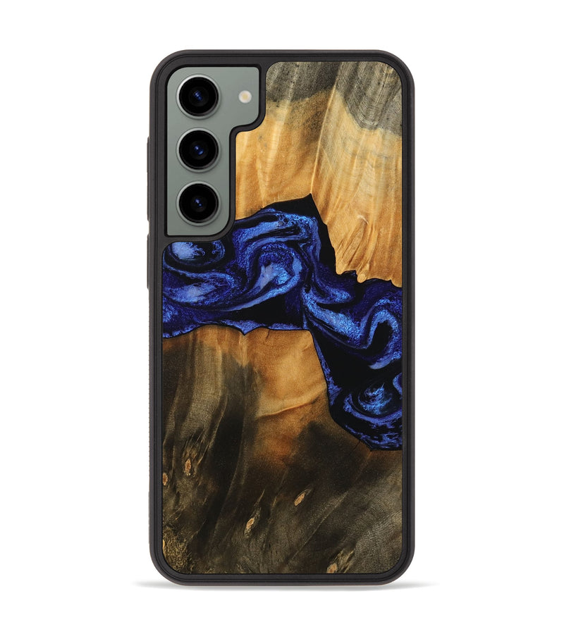 Galaxy S23 Plus Wood Phone Case - Jaden (Blue, 756725)