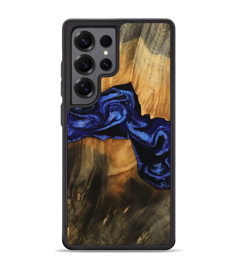 Galaxy S25 Ultra Wood Phone Case - Jaden (Blue, 756725)