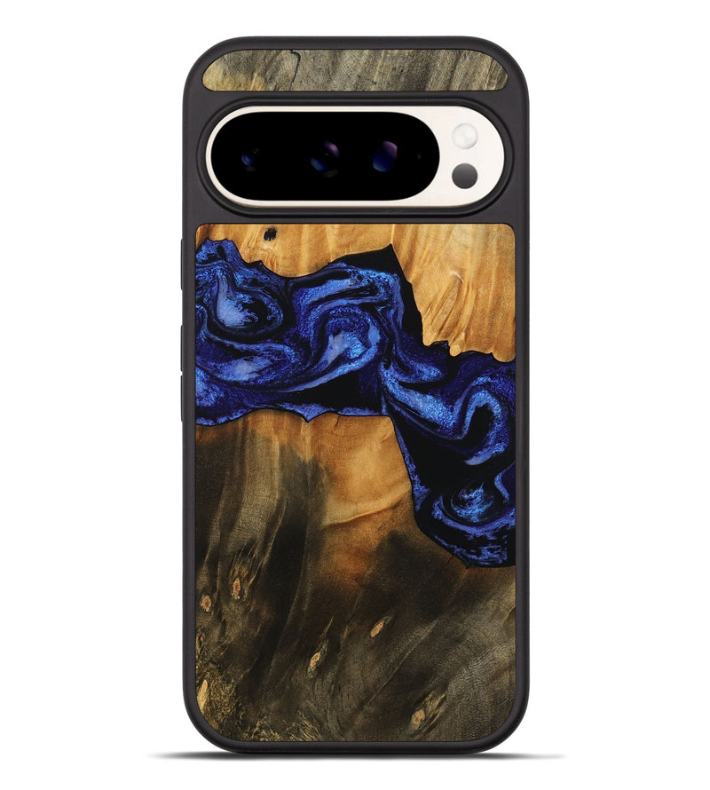 Pixel 9 Pro XL Wood Phone Case - Jaden (Blue, 756725)