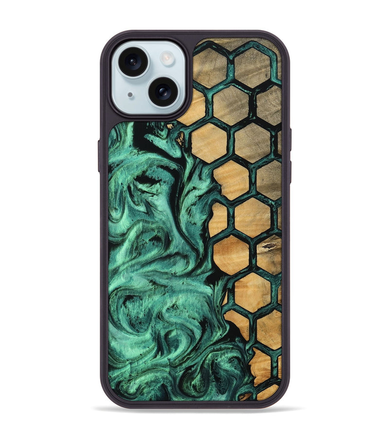 iPhone 15 Plus Wood Phone Case - Nanette (Pattern, 756728)