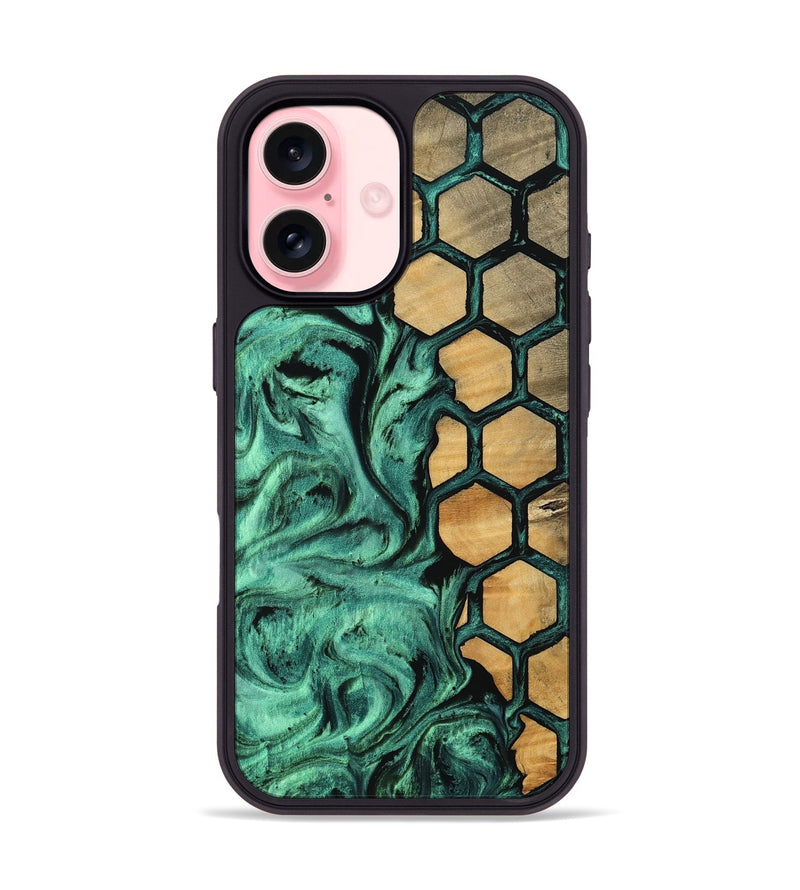 iPhone 16 Wood Phone Case - Nanette (Pattern, 756728)