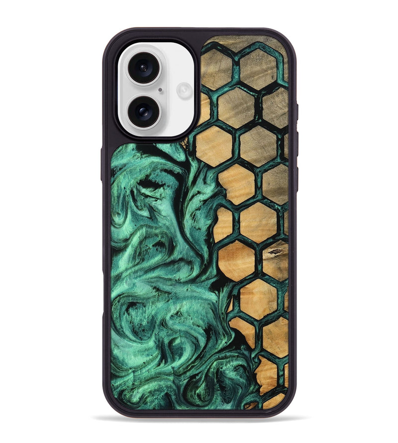 iPhone 16 Plus Wood Phone Case - Nanette (Pattern, 756728)