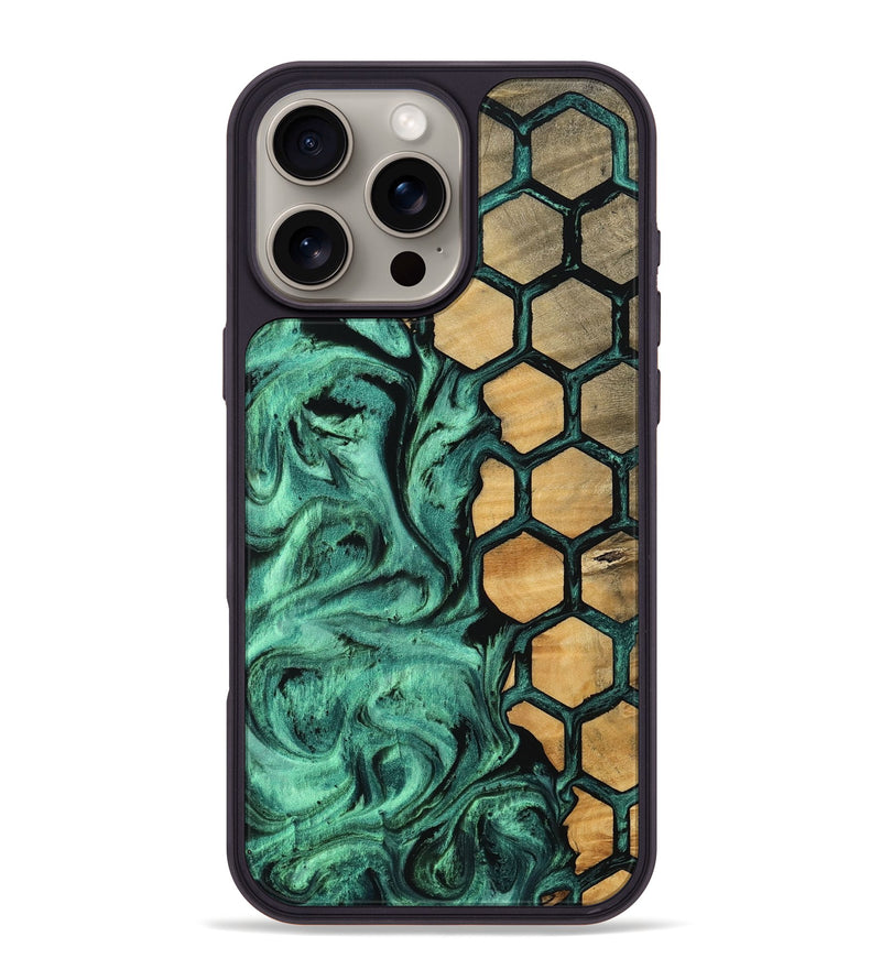 iPhone 16 Pro Max Wood Phone Case - Nanette (Pattern, 756728)