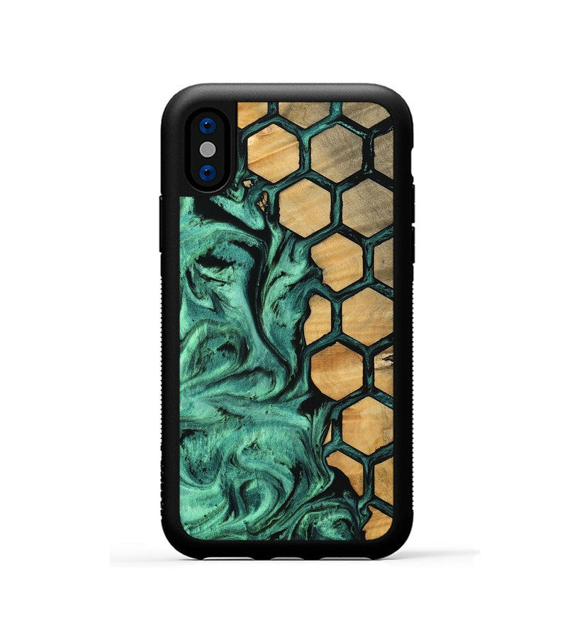 iPhone Xs Wood Phone Case - Nanette (Pattern, 756728)