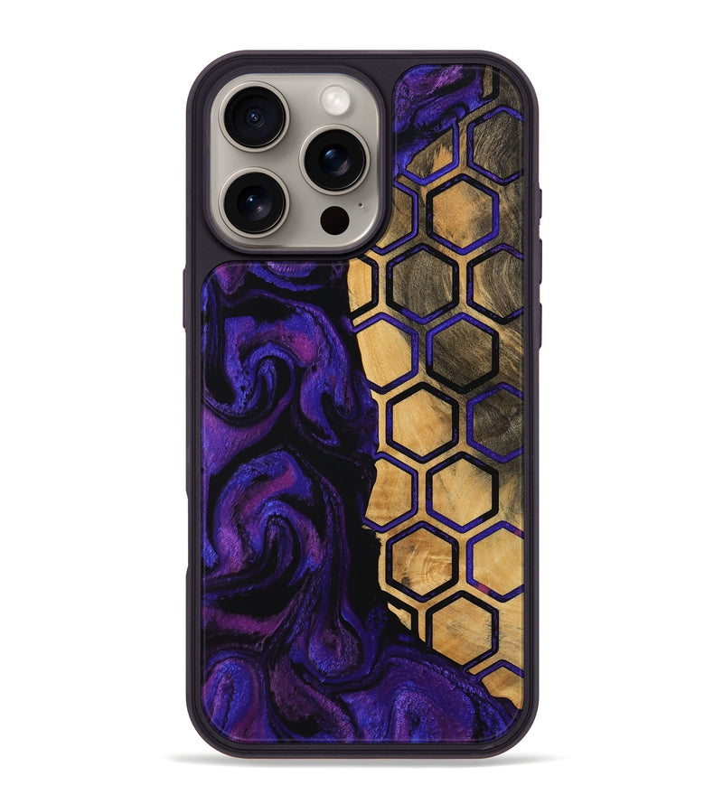 iPhone 16 Pro Max Wood Phone Case - Trena (Pattern, 756733)