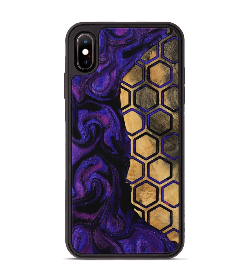 iPhone Xs Max Wood Phone Case - Trena (Pattern, 756733)