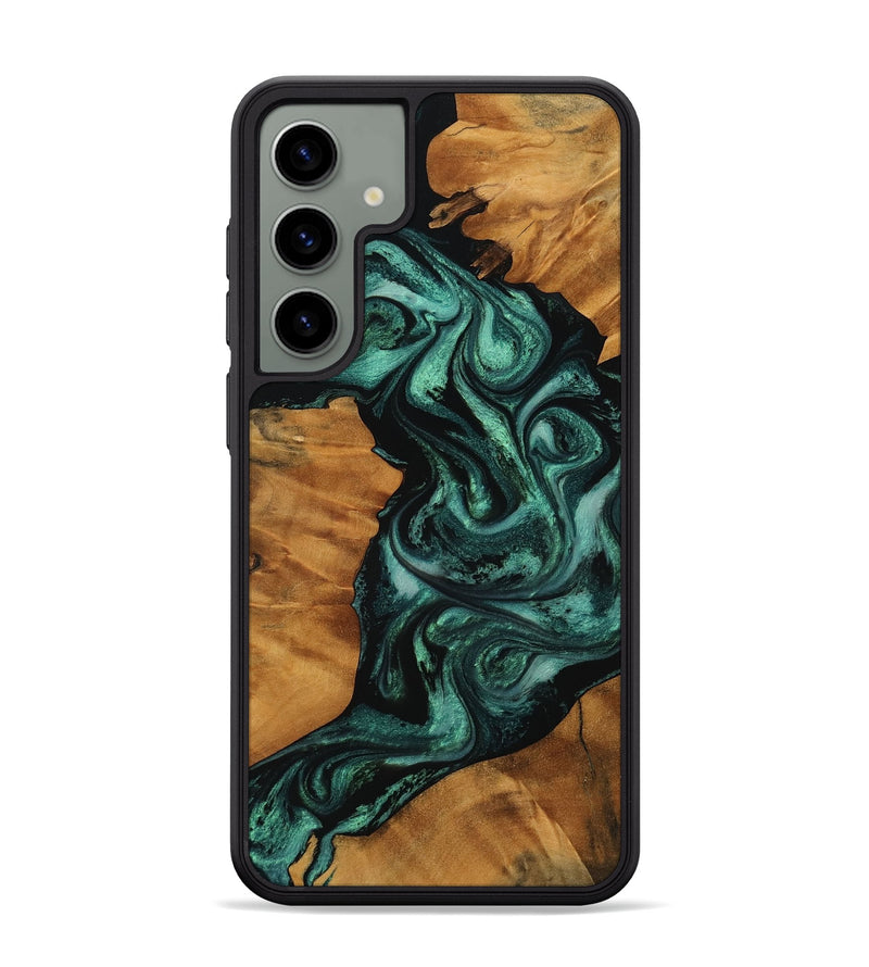 Galaxy S24 Plus Wood Phone Case - Taniya (Green, 756736)