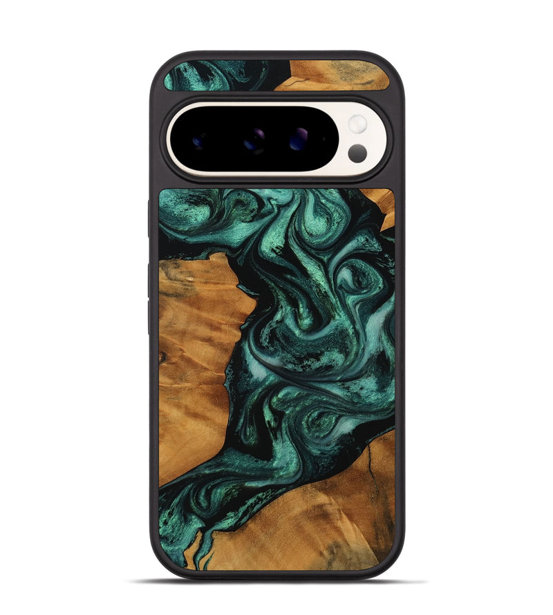 Pixel 9 Wood Phone Case - Taniya (Green, 756736)