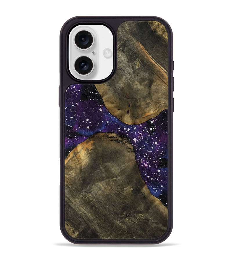 iPhone 16 Plus Wood Phone Case - Keegan (Cosmos, 756737)