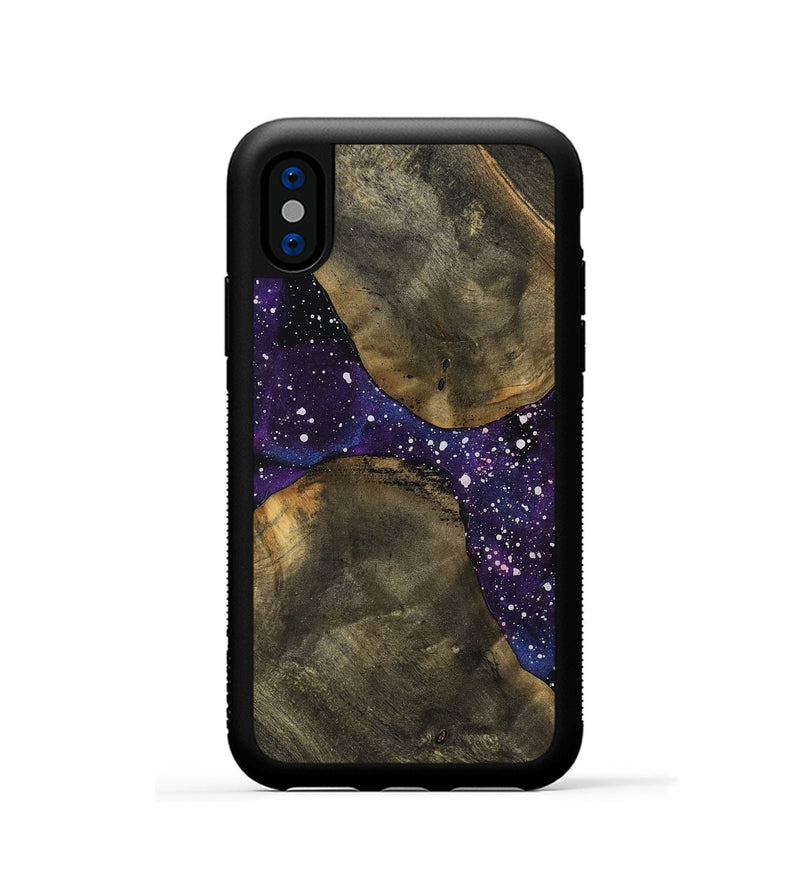 iPhone Xs Wood Phone Case - Keegan (Cosmos, 756737)