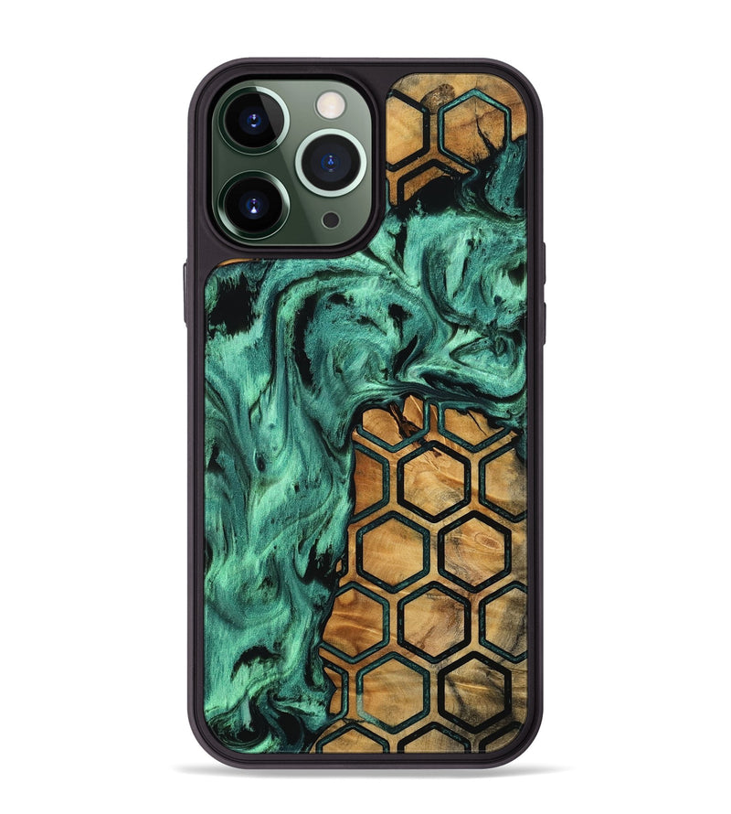 iPhone 13 Pro Max Wood Phone Case - Essence (Pattern, 756740)