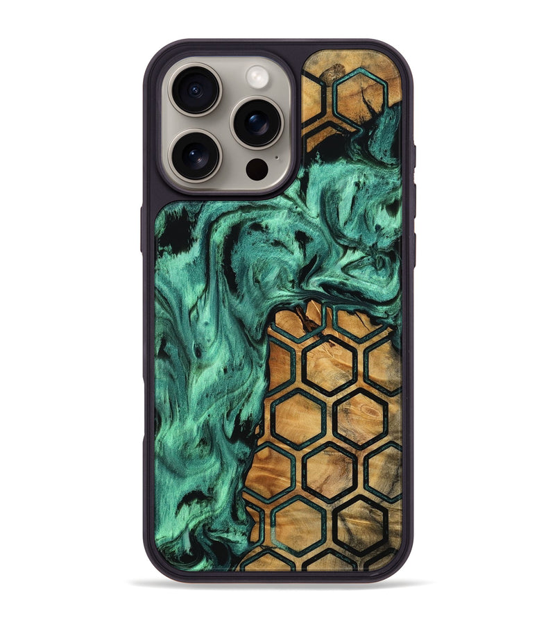 iPhone 16 Pro Max Wood Phone Case - Essence (Pattern, 756740)