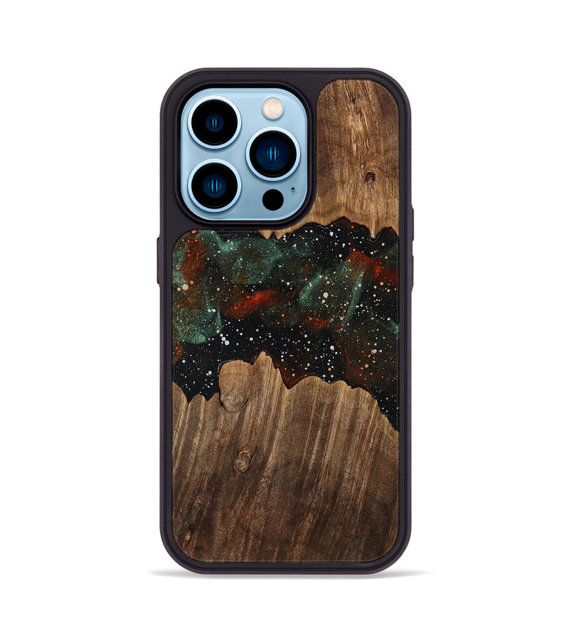 iPhone 14 Pro Wood Phone Case - Devin (Cosmos, 756742)