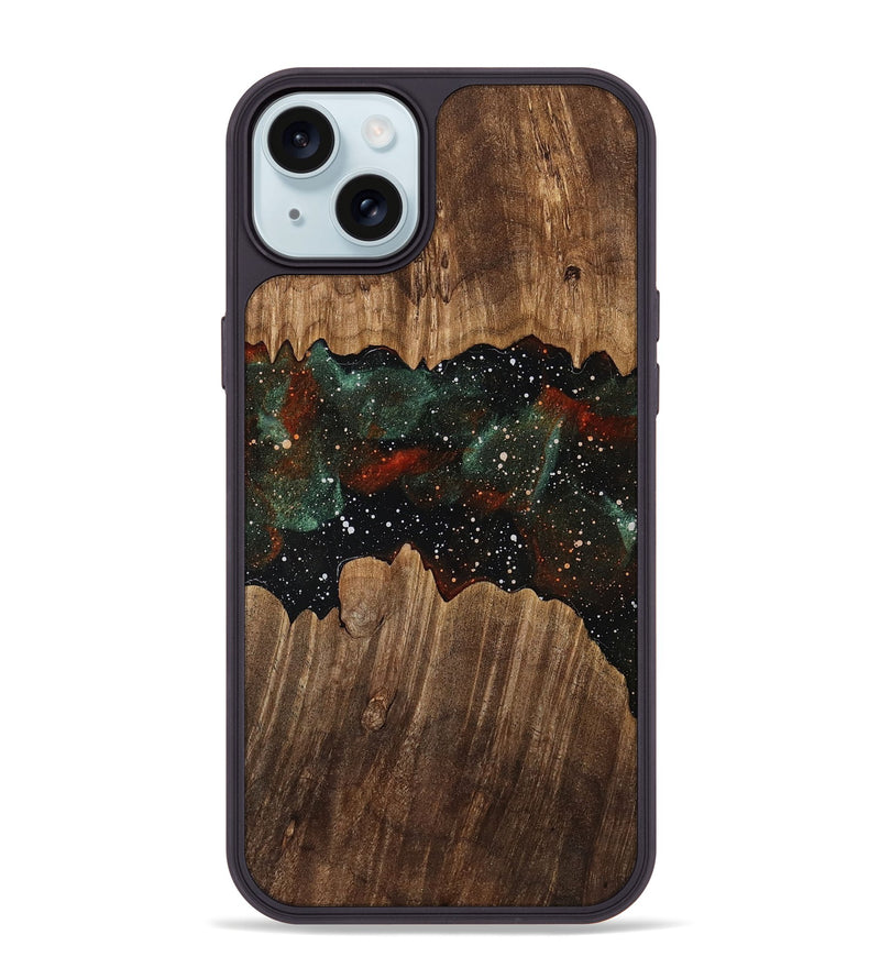 iPhone 15 Plus Wood Phone Case - Devin (Cosmos, 756742)